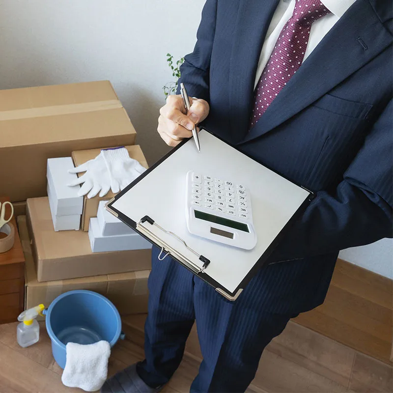 わかりやすい料金体系で明朗会計を実現