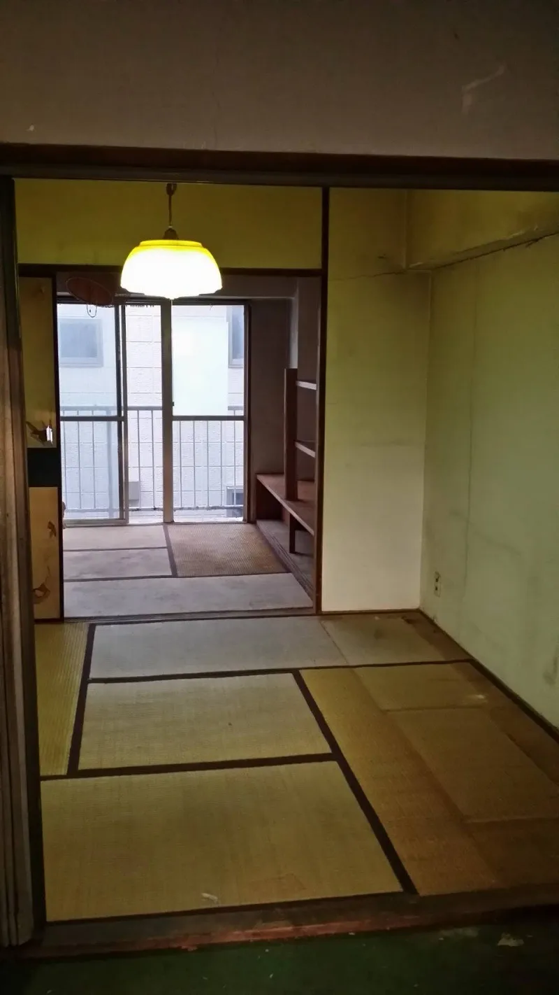 部屋の片づけ